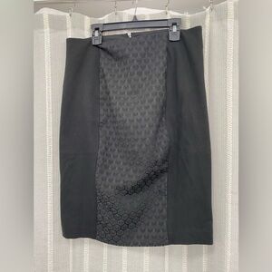 NWT Elegant Black Pencil Skirt by Ann‎ Taylor Size 6